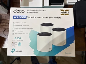 TP-Link Deco AX3000 WiFi 6 Mesh System (Deco X55) 3-pack - Picture 1 of 2