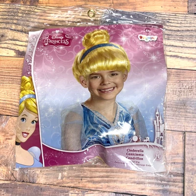 Disguise Disney Princess Cinderella Child Wig NEW! Dress-up Pretend Play - Image 1 of 2