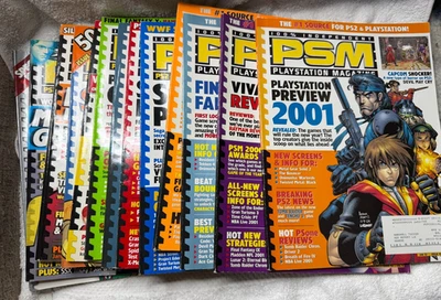 PSM PlayStation Year 2001 Magazine 13 Issue Lot COMPLETE w/Holiday Buyer's Guide - Image 1 of 4