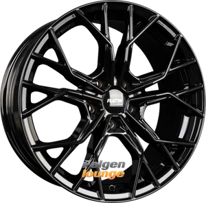 4x Platinum P 118 Black 8x18 ET34 5x120 - Picture 1 of 1