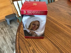 Isotoner Fleece Hoodie, new vintage, off white, one size woman - Picture 1 of 3