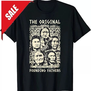 NEW LIMITED Fathers Native American Indian Tribe Design Gift T-Shirt - Picture 1 of 14