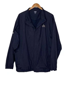 Ping Men’s Windbreaker Logo The Links Black Full Zip Golf Lightweight Size Xl - Picture 1 of 9