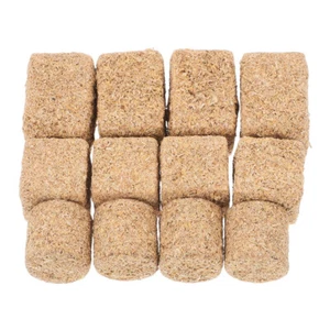 12 Pcs Haystack Model Fall Autumn Miniature Straw Bales for Decoration - Picture 1 of 12