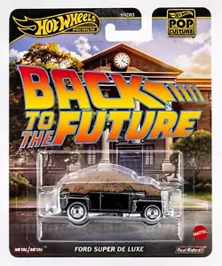 2025 Hot Wheels Pop Culture Ford Super De Luxe BLACK | BACK TO THE FUTURE - Picture 1 of 1