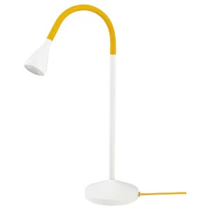 Ikea NAVLINGE LED Work Lamp Flexible LED Desk Lamp Minimalistic Sleek Yellow - Picture 1 of 5
