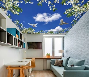 3D Romantic Clouds I712 Ceiling WallPaper Murals Wall Print Decal Deco Erin 2023 - Picture 1 of 5