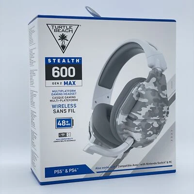 Turtle Beach Stealth 600 Gen 2 MAX Arctic Camo Headset PlayStation, Nintendo, PC - Bild 1 von 3