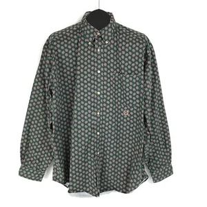 Vintage Tommy Hilfiger Button Down Shirt Men's Large 100% Cotton Chest Pocket - Picture 1 of 12