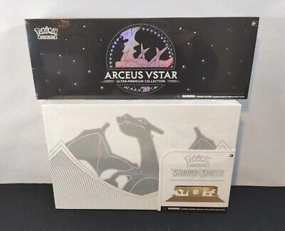 Arceus Vstar & Charizard Ultra Premium Collections, UPC, Pokemon, New/Sealed 