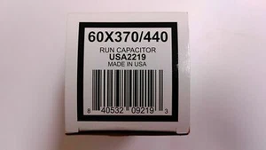 AmRad Round Run Capacitor 60 MFD 370/440 VAC USA2219 - Picture 1 of 3