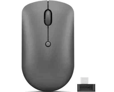 Lenovo 540 USB-C Wireless Compact Mouse 2.4 GHz 4-button Storm Grey 1 year - Image 1 of 4