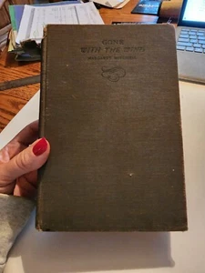 Rare 1938 Vintage Gone With The Wind Novel Classic Book by Margaret Mitchell - Bild 1 von 8