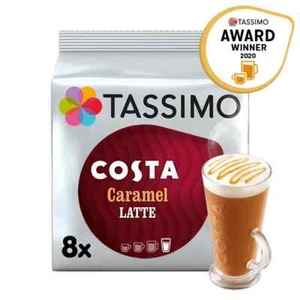 Tassimo Costa Caramel Latte x8 Pods - Picture 1 of 1