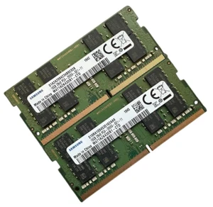 LAPTOP RAM - SAMSUNG | 2x 16GB | DDR4 | PC4-2666V | PC4-21300 | 2Rx8 | TESTED - Picture 1 of 1