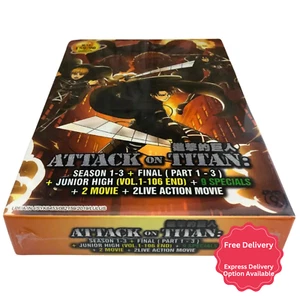DVD Attack On Titan Complete S1-3+Final Part 1-3 Junior high+ 9 Special + Movies - Picture 1 of 7