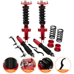 Coilovers For 2005-2014 Ford Mustang Struts Suspension Spring Kits Adj Height - Picture 1 of 12