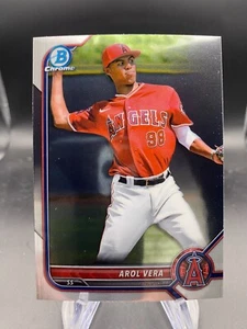 Arol Vera - 2022 Bowman Chrome - LOS ANGELES ANGELS - Picture 1 of 2