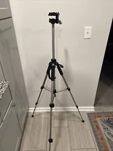 58" 3 Section Lightweight Photo Video Tripod Leveling, Digital Concepts - Picture 1 of 10