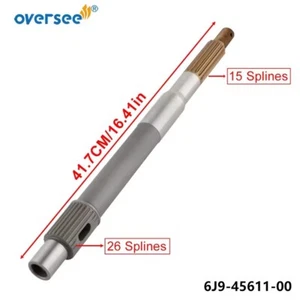 Eje de hélice 6J9-45611 para Yamaha 2T 115-225HP 4 tiempos F150-F200 6J9-45611-01 - Imagen 1 de 5