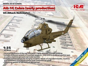 ICM 53030 US Attack Helicopter AH-1G Cobra (early production) 1/35 - Picture 1 of 2