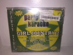 PARTY TYME KARAOKE - Party Tyme Karaoke: Girl Country 2 - CD - Karaoke - **NEW** - Imagen 1 de 7
