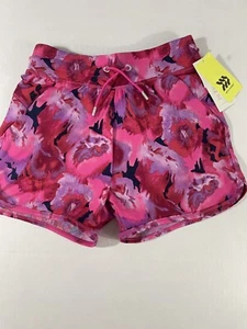 Girls' Soft Gym Shorts - All in Motion NWT Sport Shorts Swim Cover pink - Picture 1 of 5