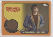 2018 Topps Stranger Things Relics Orange 66/99 Jonathan Byers #R-JB 0c3
