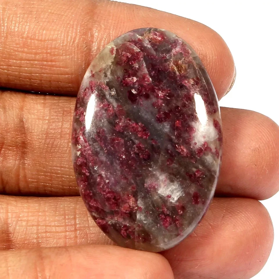 100% AAA Natural TOP COLOR Pink Tourmaline Quartz Oval Loose Gemstone 48.20 CRT - Image 1 of 1