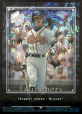 Lanzadores HoloGrFX 1999 Upper Deck #L9 Chipper Jones Atlanta Braves Foto 1 de 2
