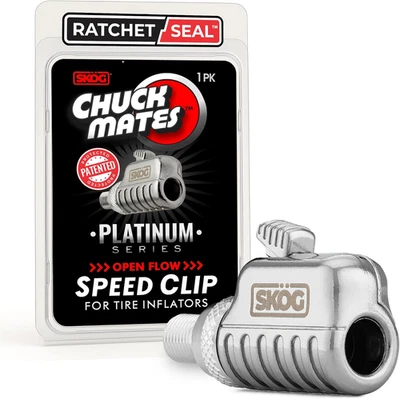 Chuck Mates™ Platinum (1 paquete) conexión rápida con tecnología patentada RatchetSeal™ Foto 1 de 4