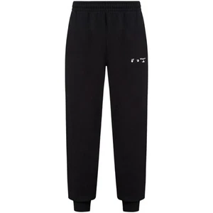 Off-White Logo Slim Cuffed Black Sweatpants - Imagen 1 de 2