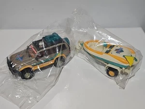 Coche diecast KENTOYS ROAD CRUISER Iron Roader Seahorse Club con barco y remolque años 90 - Imagen 1 de 7