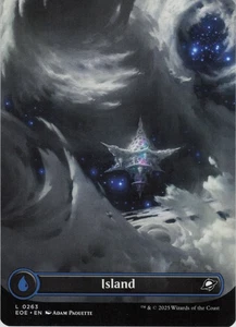 Island (0263) (sin fronteras) Edge of Eternities 46 lámina casi nueva - Imagen 1 de 2