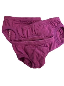 Tiny Trainers Purple Training Underwear 12 Mos Cotton Soft Breathable - Picture 1 of 3