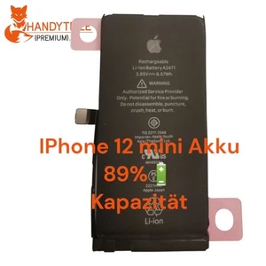 100% Original Akku für Iphone 12 mini Pulled 89 % Kapazität - Bild 1 von 2