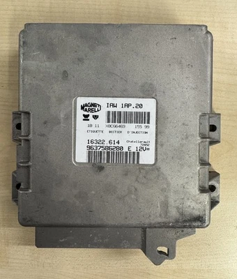 🟡 GEPRÜFT Citroen Berlingo XSARA 1.8 ECU Steuergerät 9632728780 IAW1AP.20 🟡 - Image 1 of 2