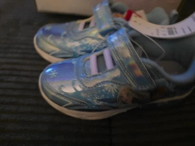 Disney Frozen 2 Blue Light Up Sneakers Toddlers Size 12 | Princesses - Image 1 of 4