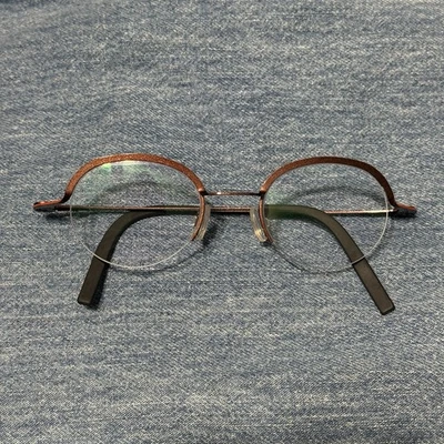THEO BELGIUM eyewear Rooster Mellow potatoes Eyeglasses Frame Copper 431 - Image 1 of 4