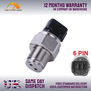 For Toyota Avensis Corolla Verso RAV4 Fuel Rail High Pressure Sensor 2.0 2.2D - Picture 1 of 5