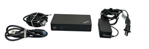 Station d'accueil Lenovo ThinkPad USB3.0 Ultra Pro DK1522 avec adaptateur Lenovo 45W - Photo 1/5