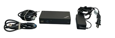 Lenovo ThinkPad USB3.0 Ultra Pro Dock DK1522 con adaptador Lenovo 45W Foto 1 de 4
