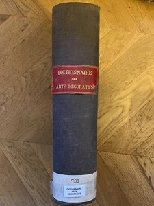 Dictionnaire des arts décoratifs. EO 1880 - Picture 1 of 12