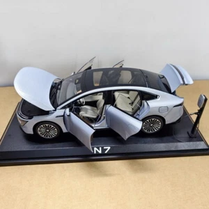 1/18 Scale Nissan N7 2025 Silver Diecast Model Toy Gift Collection NIB - Picture 1 of 7