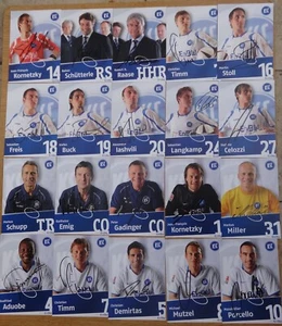 Karlsruher SC (2008/09) - 31 signierte Autogrammkarten - Picture 1 of 2