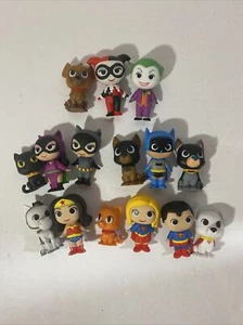 Mystery Minis DC Set of 15 Unique Figures W/ Original Boxes Display Super Heroes - Picture 1 of 12
