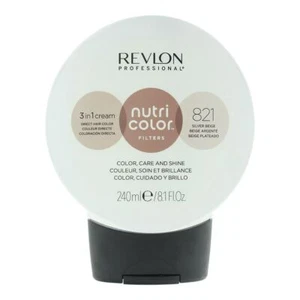 Revlon Nutri Color Filters 821 Sliver Beige 3 In 1 Hair Colour 240ml For Women - Picture 1 of 1