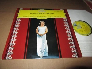 IRMGARD SEEFRIED RECITAL HAENDEL MOZART BEETHOVEN DGG TULIP 136477 SLPEM LP - Picture 1 of 2