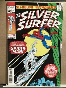Silver Surfer #14 facsímil Marvel 2019 Buscema Art Spidey Crossover - Imagen 1 de 2