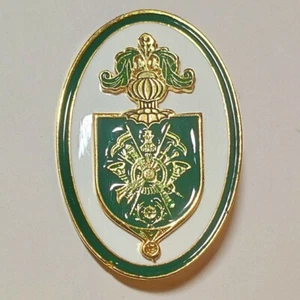 SPANISH ARMY METAL BADGE. STUDENT OF GENERAL MILITARY ACADEMY OF ZARAGOZA E-094 - Picture 1 of 3